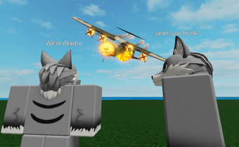 UPDATE2 Fly a Plane into Furries to save Robloxia