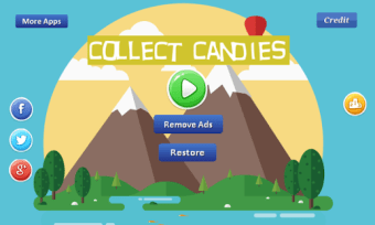 Collect Candies - many candies