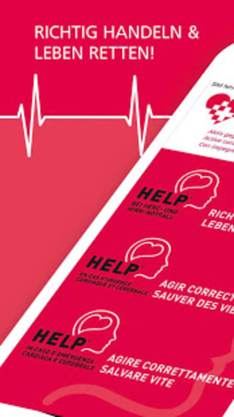 HELP Notfall: Leben retten bei Notfall Herz  Hirn