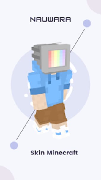 Skin TV Head for Minecraft PE