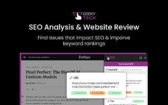 Geeky Tech SEO Extension