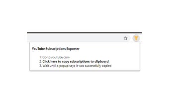 Yt Subscriptions Exporter