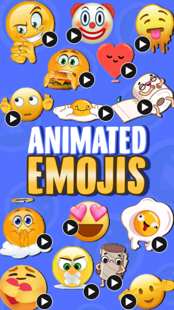 ANIMATED Emojis WastickerApps