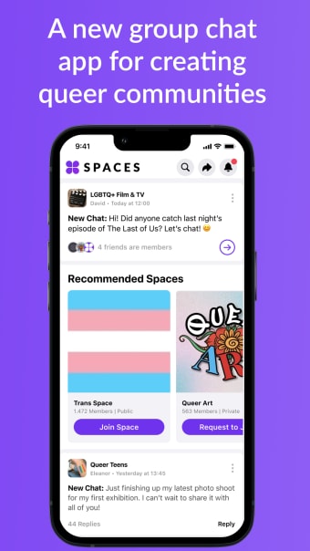 Queer Spaces for LGBTQ friends