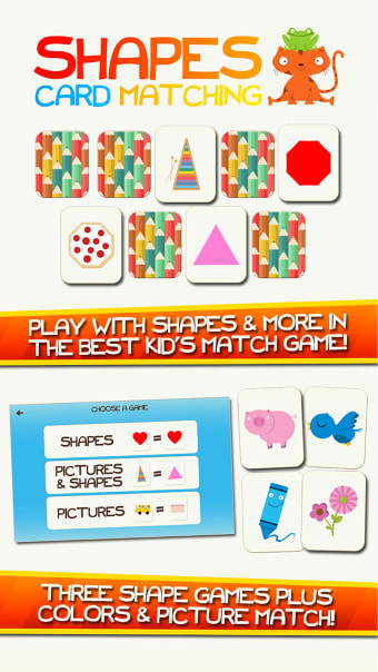 Shape Game Colors Free Preschool Games for Kids