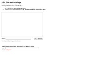 URL Blocker