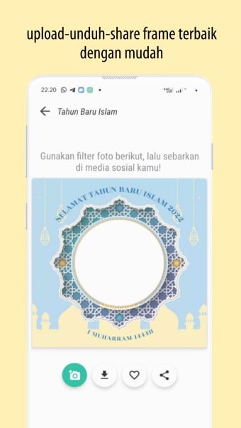 Ramadan Frames: Twibbon Maker