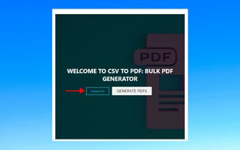 CSV To PDF: Bulk PDF Generator