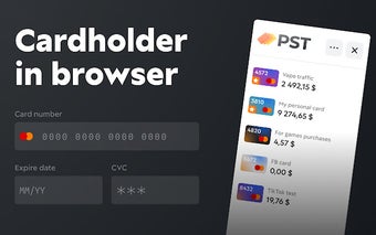 Crypto-Cardholder by PST.NET | Virtual cards