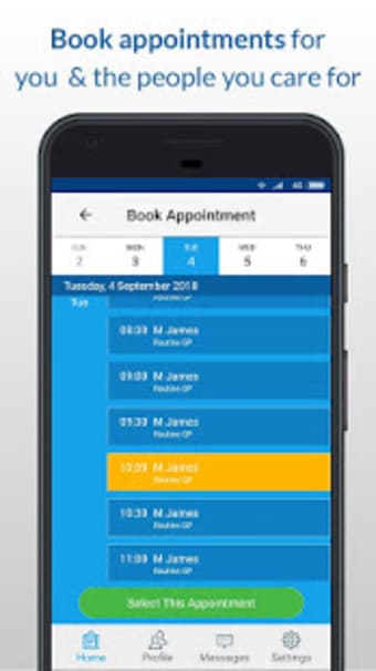 myGP - Book NHS GP appointments