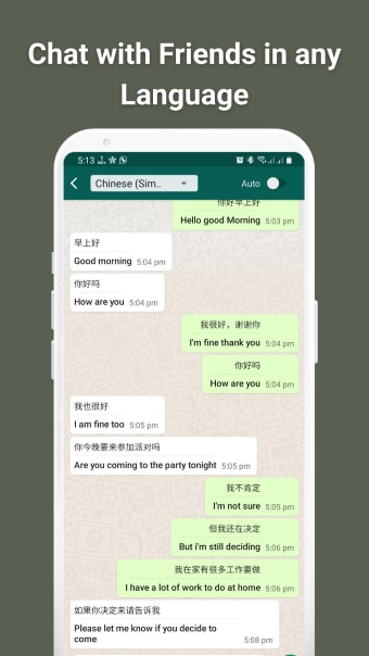 Chat Translator for WhatsApp