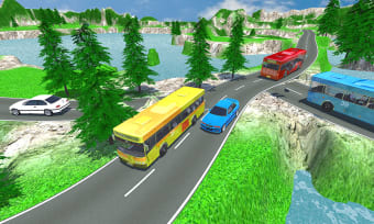 Uphill City Bus Driving Sim