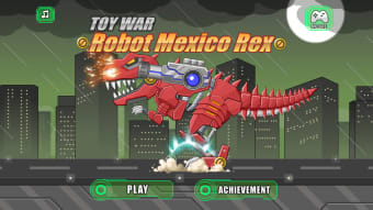 Toy War Robot Mexico Rex Dino