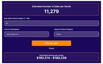 Amazon Money Calculator