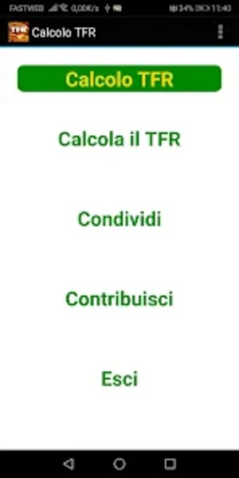 Calcolo TFR