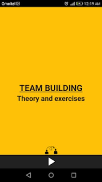 Team building games exercises and theory