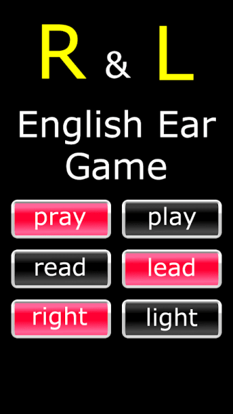 English Ear Game