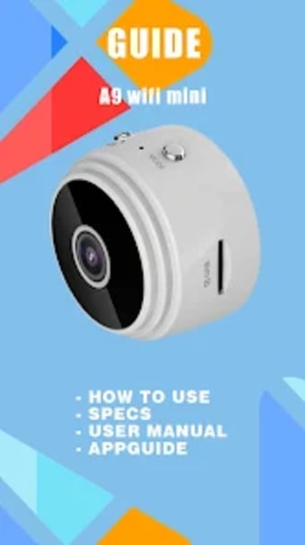 A9 mini camera instruction app