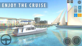 Jet Boat Sim Cruise Ship Drive