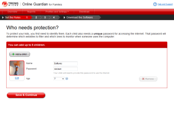 Trend Micro Online Guardian for Families