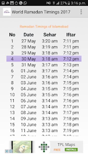 World Ramadan Timings 2021