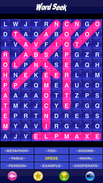 Word Seek English Infinite