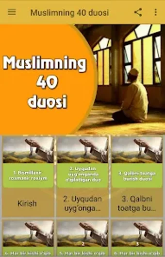 Momin Muslimning 40 duosi