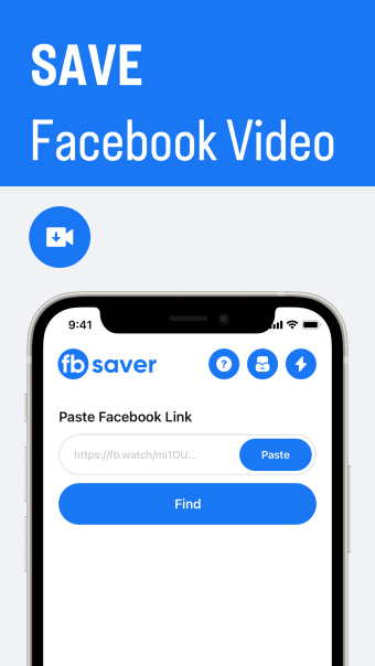 FBSaver: Facebook Video Saver