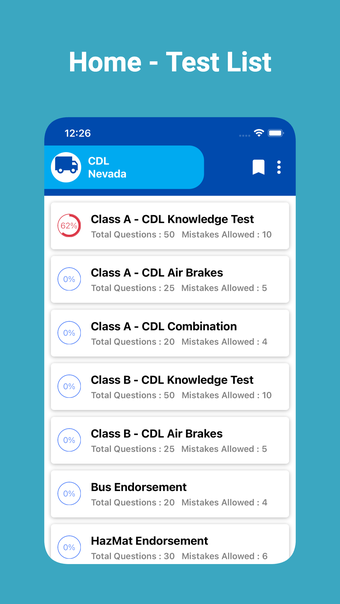 Nevada CDL Prep Test