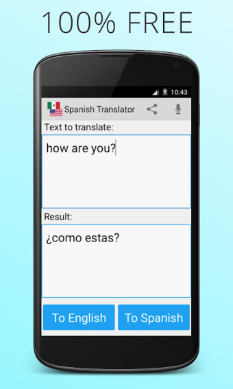 Spanish english translator