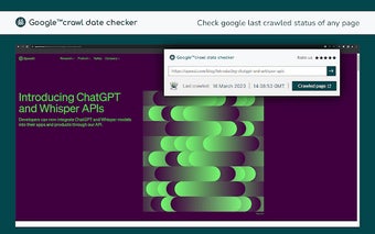 Google™ crawl date checker