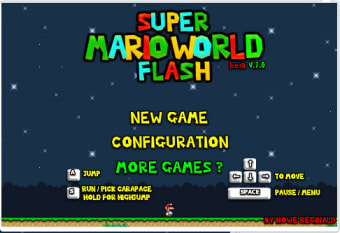 Super Mario World Flash