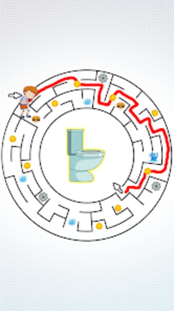 Toilet Rush Maze