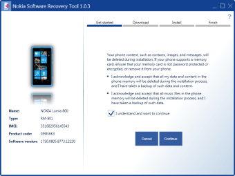 Nokia Software Recovery Tool
