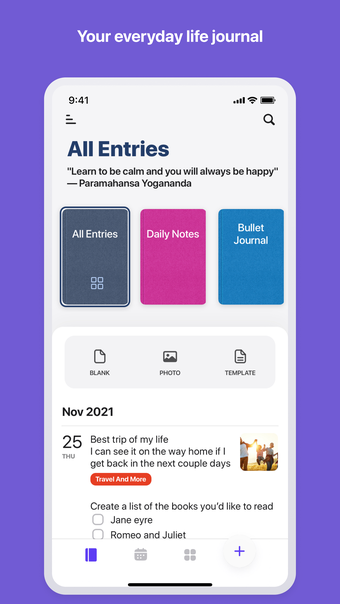 GoJournal: Diary  Planner