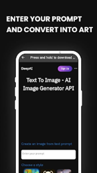 DeepAI: Image Generator