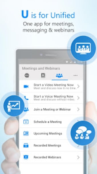 U Meeting Webinar Messenger