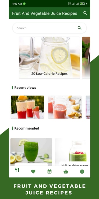 Fruit - Vegetable Juice Recipe