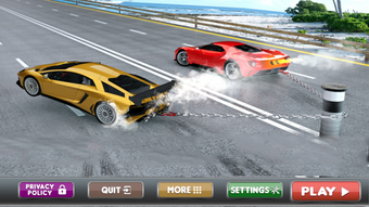 Chained Car Racing Adventure