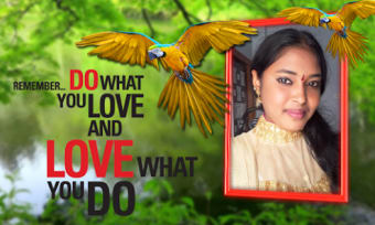 Love Birds Photo Frame with Lo