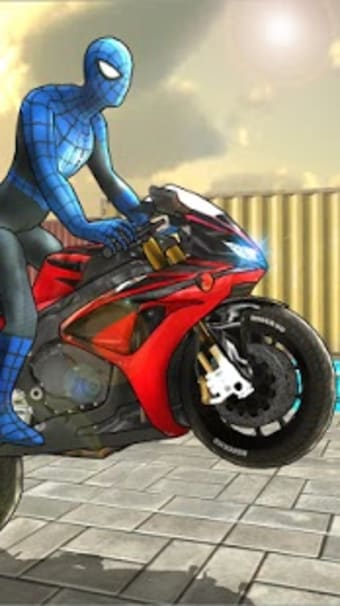 Spider Hero Racing : Bike Edition