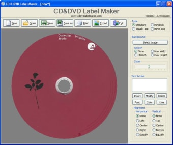 CD&DVD Label Maker