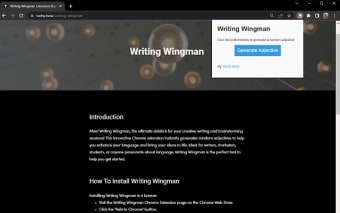 Writing Wingman