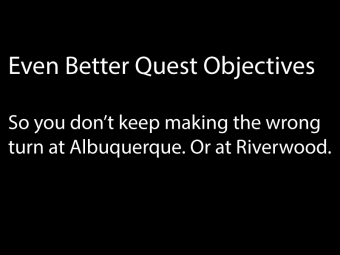 Even Better Quest Objectives SE - EBQO SE