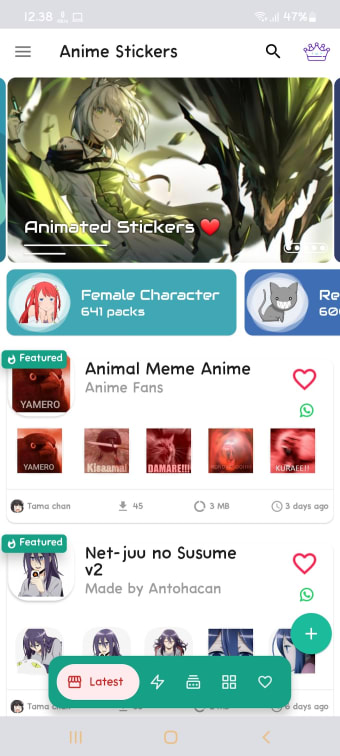 100K Anime Stickers For WhatsApp WAStickerApps