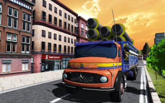 City Cargo Truck Driver Sim 3D