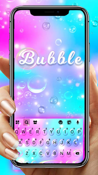 Color Bubbles Keyboard Theme