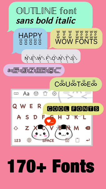 Color Fonts Keyboard Pro