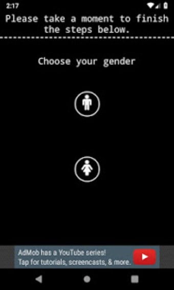 Gender Screen