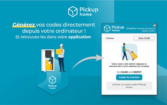 Pickup home extension e-commerce